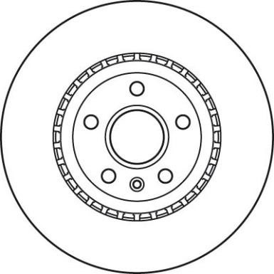 DF6113S Bremsscheibe TRW SINGLE