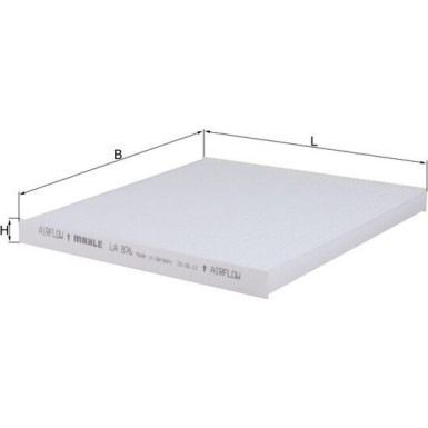 LA 876 Filter, Innenraumluft LA 876 Filter, Innenraumluft