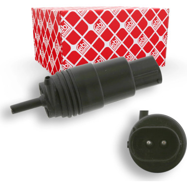 FEBI BILSTEIN 27443 Waschwasserpumpe, Scheibenreinigung FEBI BILSTEIN 27443 Waschwasserpumpe, Scheibenreinigung