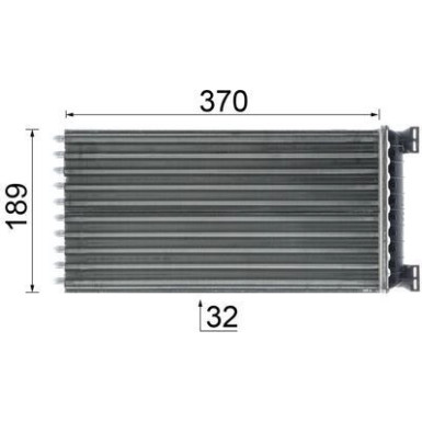 Mahle | Wärmetauscher, Innenraumheizung | AH 130 000P