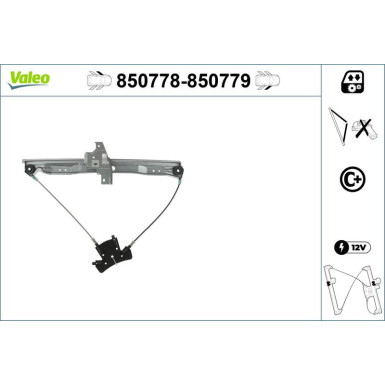 Valeo | Fensterheber | 850778