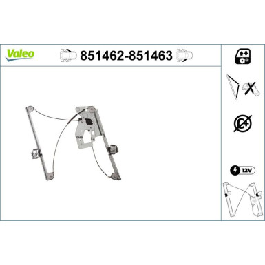 Valeo | Fensterheber | 851462