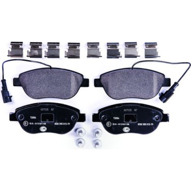 8DB 355 015-791 Bremsbelagsatz, Scheibenbremse