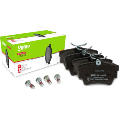 Valeo | Bremsbelagsatz, Scheibenbremse | 301546A