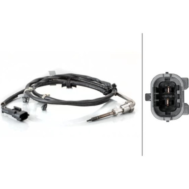 Hella | Sensor, Abgastemperatur | 6PT 014 494-611