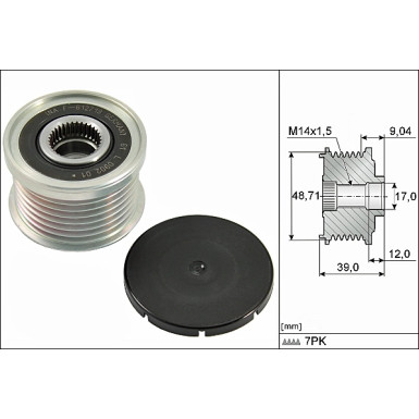 535 0275 10 Generatorfreilauf