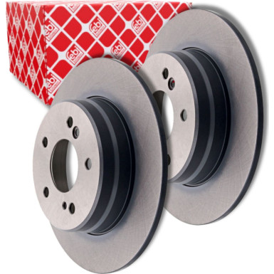 FEBI BILSTEIN 04629 Bremsscheibe Hinterachse, 278x9mm, 5x112, voll, beschichtet FEBI BILSTEIN 04629 Bremsscheibe Hinterachse, 278x9mm, 5x112, voll, beschichtet