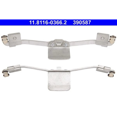 ATE | Feder, Bremssattel | 11.8116-0366.2