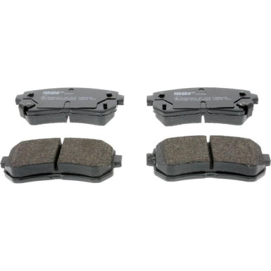 Ferodo Bremsbelagsatz, Scheibenbremse PREMIER ECO FRICTION FDB4408