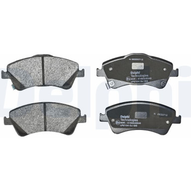 LP2104 Bremsbelagsatz, Scheibenbremse