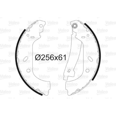 562552 Bremsbackensatz