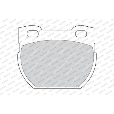 FDB872 Bremsbelagsatz, Scheibenbremse PREMIER ECO FRICTION