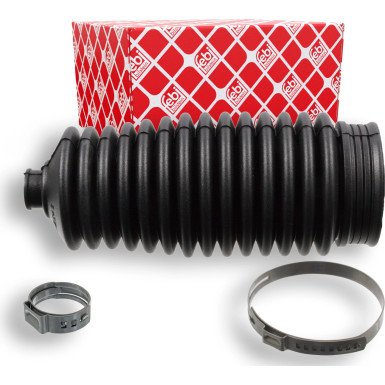 FEBI BILSTEIN 102117 Faltenbalgsatz, Lenkung FEBI BILSTEIN 102117 Faltenbalgsatz, Lenkung