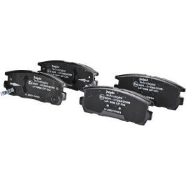 Delphi Bremsbelagsatz, Scheibenbremse LP1988