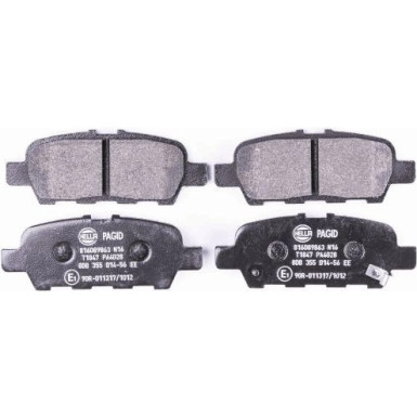 Hella Pagid | Bremsbelagsatz, Scheibenbremse | 8DB 355 014-561