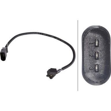 Hella | Impulsgeber, Kurbelwelle | 6PU 009 167-471