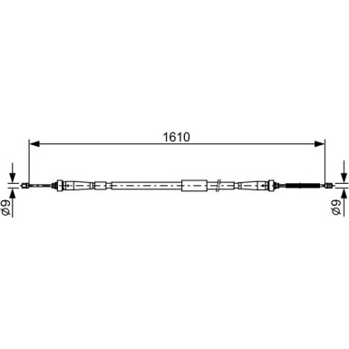 1 987 482 636 Seilzug, Feststellbremse