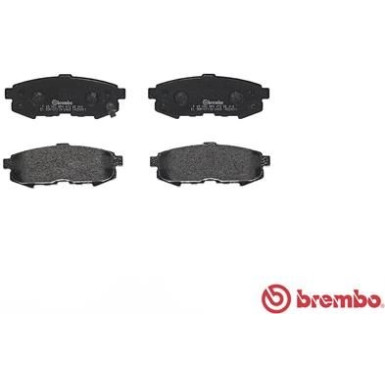 Brembo | Bremsbelagsatz, Scheibenbremse | P 49 042