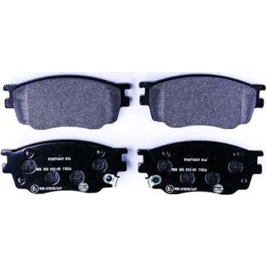 8DB 355 012-091 Bremsbelagsatz, Scheibenbremse