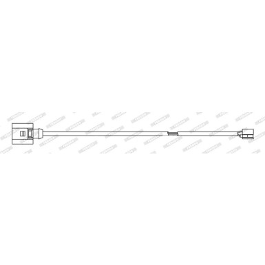 Ferodo | Warnkontakt, Bremsbelagverschleiß | FWI466