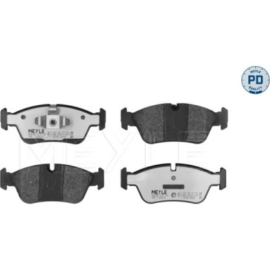 025 239 3517/PD Bremsbelagsatz, Scheibenbremse MEYLE-PD: Advanced performance and design.