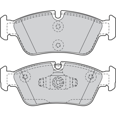 Valeo Bremsbelagsatz, Scheibenbremse ESSENTIAL 302050