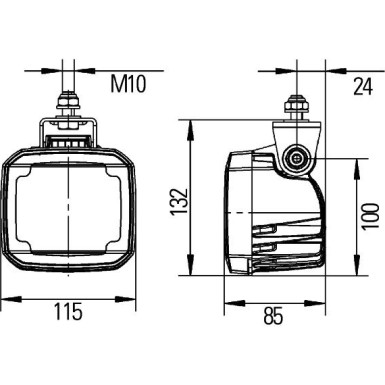 Hella | Arbeitsscheinwerfer | 1GA 995 506-011