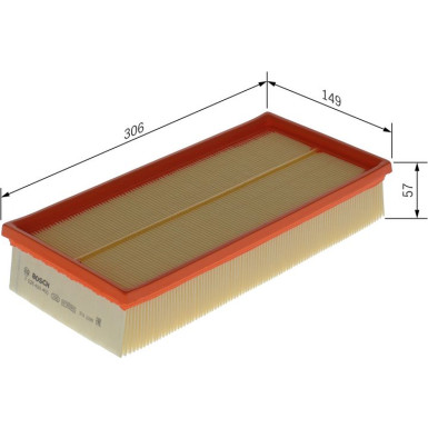 BOSCH F 026 400 450 Luftfilter