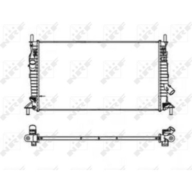53403 Kühler, Motorkühlung EASY FIT