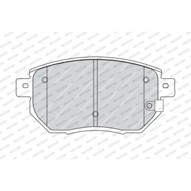 Ferodo | Bremsbelagsatz, Scheibenbremse | FDB1786