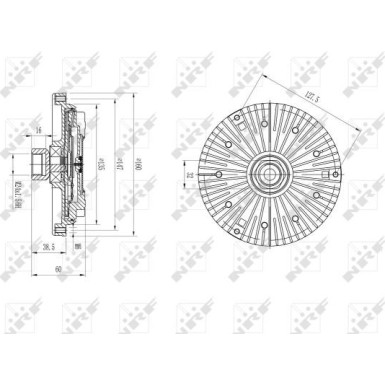 49640 Kupplung, Kühlerlüfter