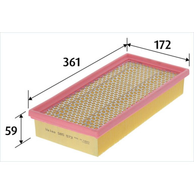 Valeo | Luftfilter | 585573