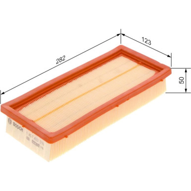 BOSCH 1 457 433 316 Luftfilter BOSCH 1 457 433 316 Luftfilter