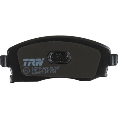 TRW | Bremsbelagsatz, Scheibenbremse | GDB1570