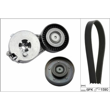 529 0500 10 Keilrippenriemensatz