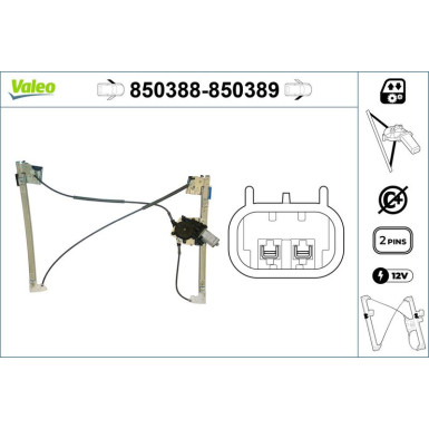 Valeo | Fensterheber | 850388