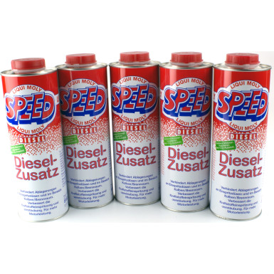 5X LIQUI MOLY 5160 Speed Diesel-Zusatz Kraftstoffadditiv Dose 1L 5X LIQUI MOLY 5160 Speed Diesel-Zusatz Kraftstoffadditiv Dose 1L