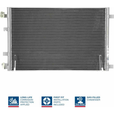 940039 Kondensator, Klimaanlage ** FIRST FIT ** 940039 Kondensator, Klimaanlage ** FIRST FIT **