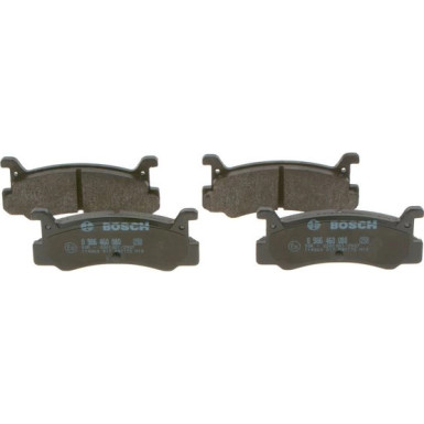 0 986 460 080 Bremsbelagsatz, Scheibenbremse