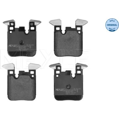 Meyle Bremsbelagsatz, Scheibenbremse MEYLE-ORIGINAL: True to OE 025 250 2916