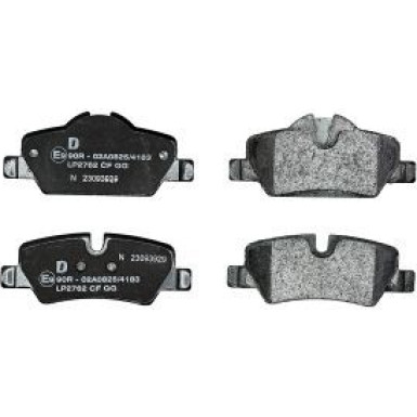 Delphi Bremsbelagsatz, Scheibenbremse LP2762