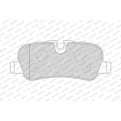 Ferodo | Bremsbelagsatz, Scheibenbremse | FDB1613