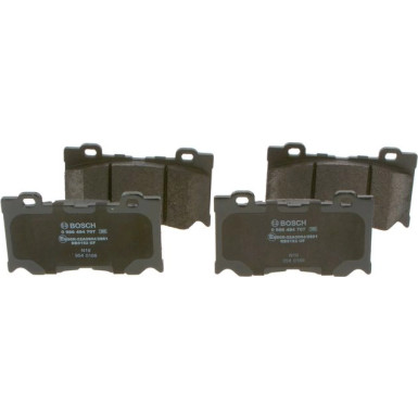 0 986 494 707 Bremsbelagsatz, Scheibenbremse