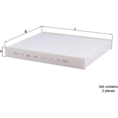 Knecht | Filter, Innenraumluft | LA 467/S