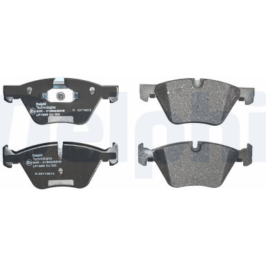 LP1956 Bremsbelagsatz, Scheibenbremse