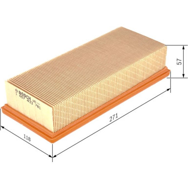 BOSCH 1 457 433 781 Luftfilter BOSCH 1 457 433 781 Luftfilter