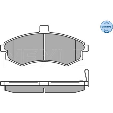 Meyle | Bremsbelagsatz, Scheibenbremse | 025 240 3117/W