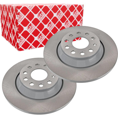 FEBI BILSTEIN 104496 Bremsscheibe Hinterachse, 300x12mm, 5x112, voll, beschichtet FEBI BILSTEIN 104496 Bremsscheibe Hinterachse, 300x12mm, 5x112, voll, beschichtet