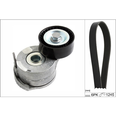 529 0222 10 Keilrippenriemensatz