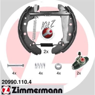 20990.110.4 Bremsbackensatz KIT Z